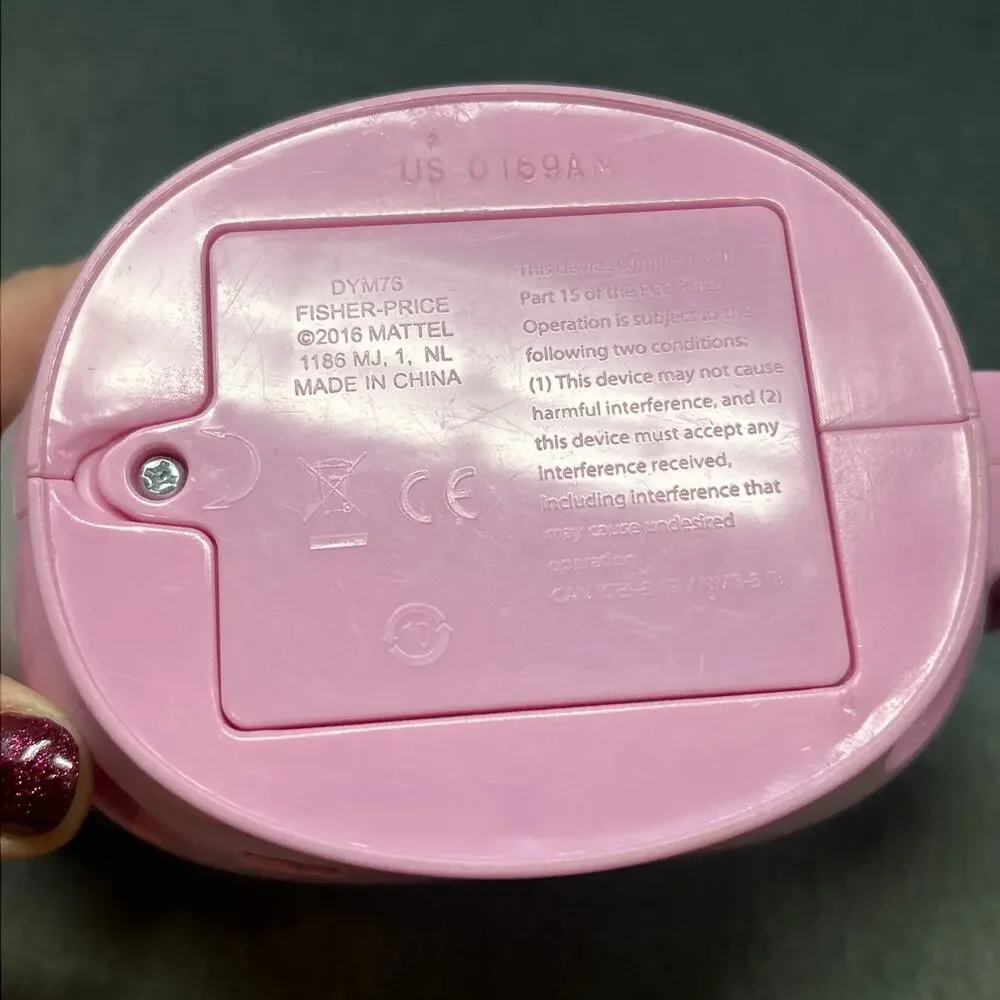 Fisher Price Talking Pink Teapot Laugh 'N Learn Tea Party Pot Musical Works